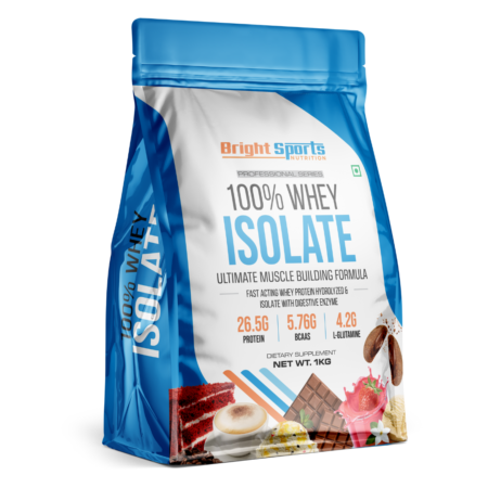 100% WHEY ISOLATE