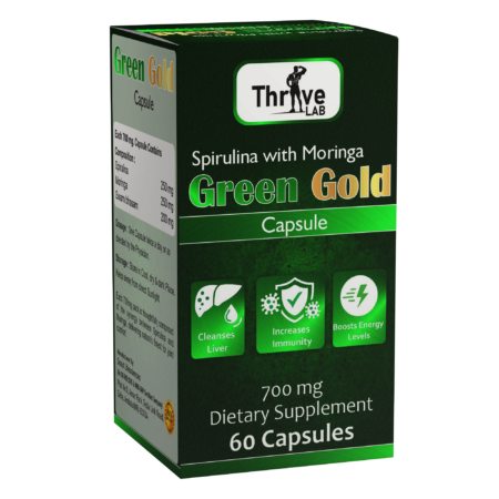 Green Gold (Spirulina with Moringa)
