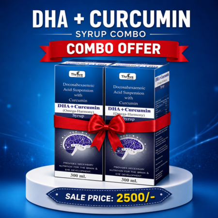 DHA + Curcumin Syrup (Combo Deal Offer)